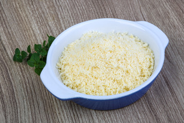 Shredded parmesan