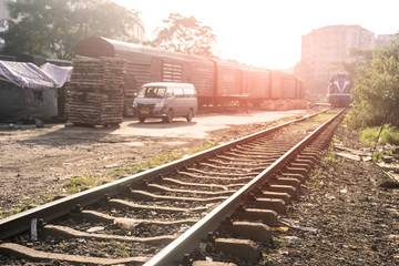 Obraz premium railway