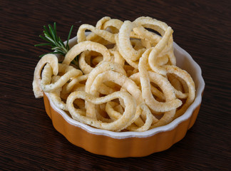 Fried onion rings