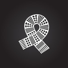 Vector christmas icon.