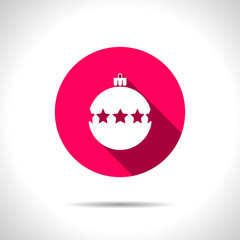 Vector christmas icon.