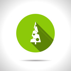 Vector christmas icon.