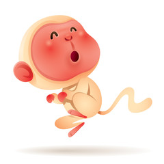 Chinese Zodiac - Monkey. Chinese New Year.