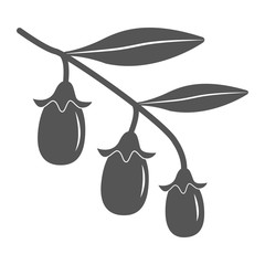 Goji berry illustration. © Siberica