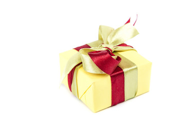 Gift isolated on white background