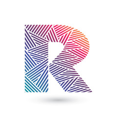 Abstract Letter R Logo