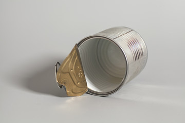 Open an empty tin can