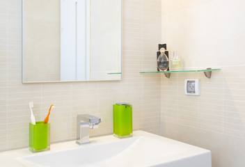 Naklejka na ściany i meble Modern Bathroom