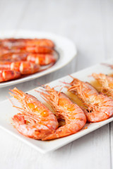 Baked shrimp dish