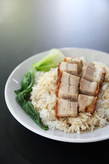 Rice crispy pork