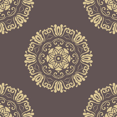 Seamless Oriental Vector Background