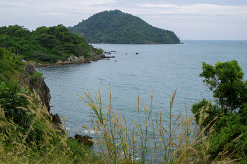 Sea Sky and mountain
