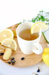 Ginger Tea with Lemon