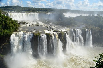 Fototapeta premium Iguazú Falls po brazylijskiej stronie