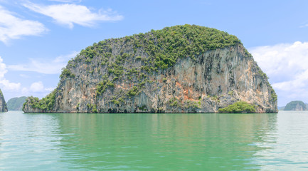 Scenery of Phang Nga National Park in Thailand