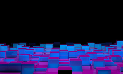 Obraz premium 3d geometric background