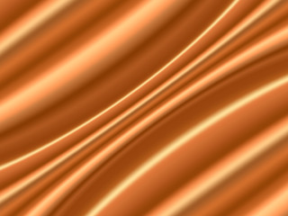 Orange Satin Abstract Vector Texture