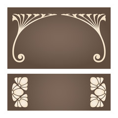 Vector set of vintage labels.