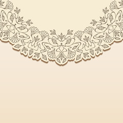 Vector invitation card.