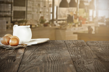 kitchen desk space 