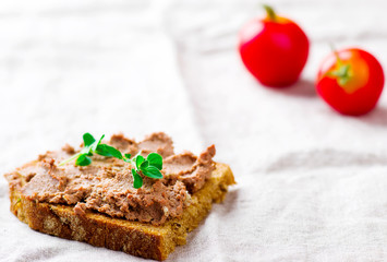 paste from a  liver.