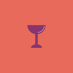 vector drink wineglass