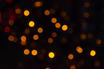 abstract background colorful bokeh circles.