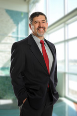 Fototapeta premium Portrait of mature businessman