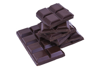 chocolate isolated