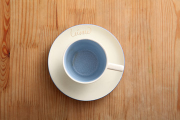empty cup