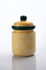 porcelain jar