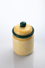porcelain jar