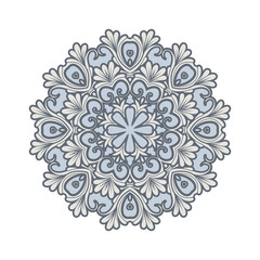 circle ornament, ornamental round pattern, vintage decorative element