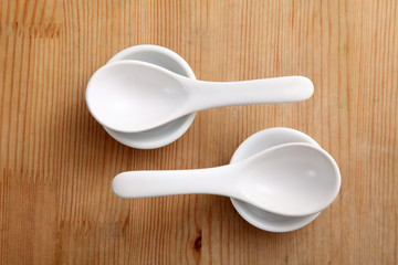 spoon and saucer