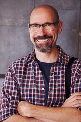 Fototapeta premium Portrait Of Male Designer In Modern Office