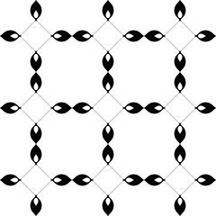 Seamless Curved Shape Pattern