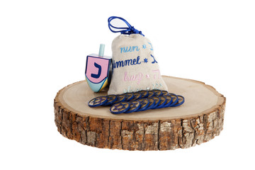 Dreidel and Gelt © CE Photography