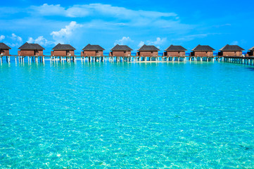 beach with  Maldives