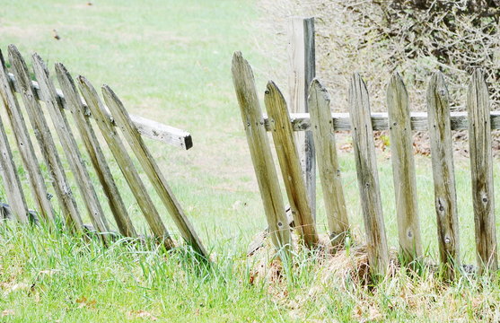 Broken Fence Wood