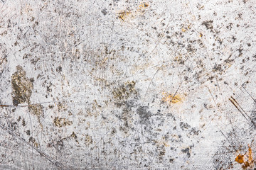 Grunge rusty metal scratched surface.