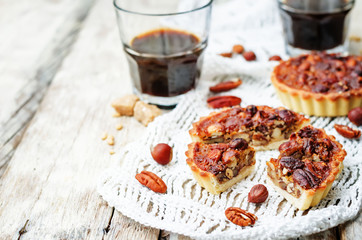 honey nut tartlets