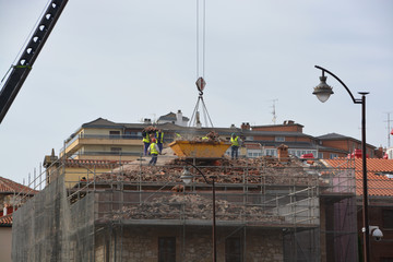 Trabajando en altura