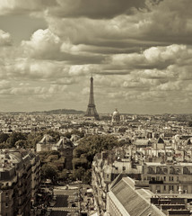 Fototapeta premium Paris Skyline