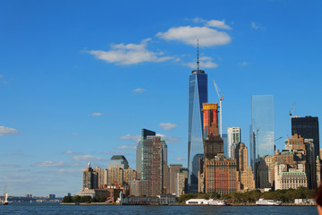 Obraz premium Lower Manhattan cityscape, New York, USA