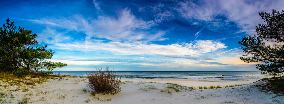 Panorama pejzaż morski © hajdar