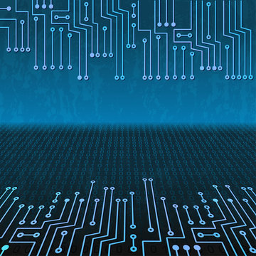 Electronic circuit and  binary code