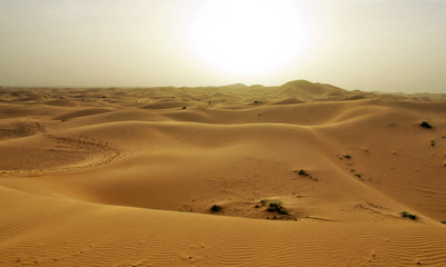 Fototapeta na wymiar Marrokanische Wüste