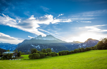 Alps in Bavaria/Germany
