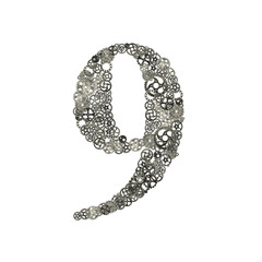 number , gears arrangement shape number