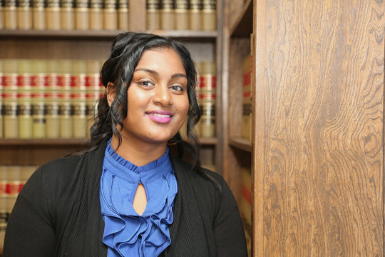 Portrait of Woman in Law, woman lawyer